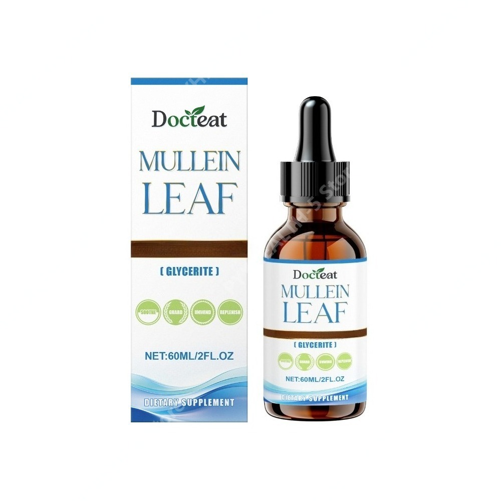 Herbal Wellness Tincture - ด็อกทีท มัลลีน ลีฟ ทิงเจอร์ ดรอปส์ กลีเซอรีท