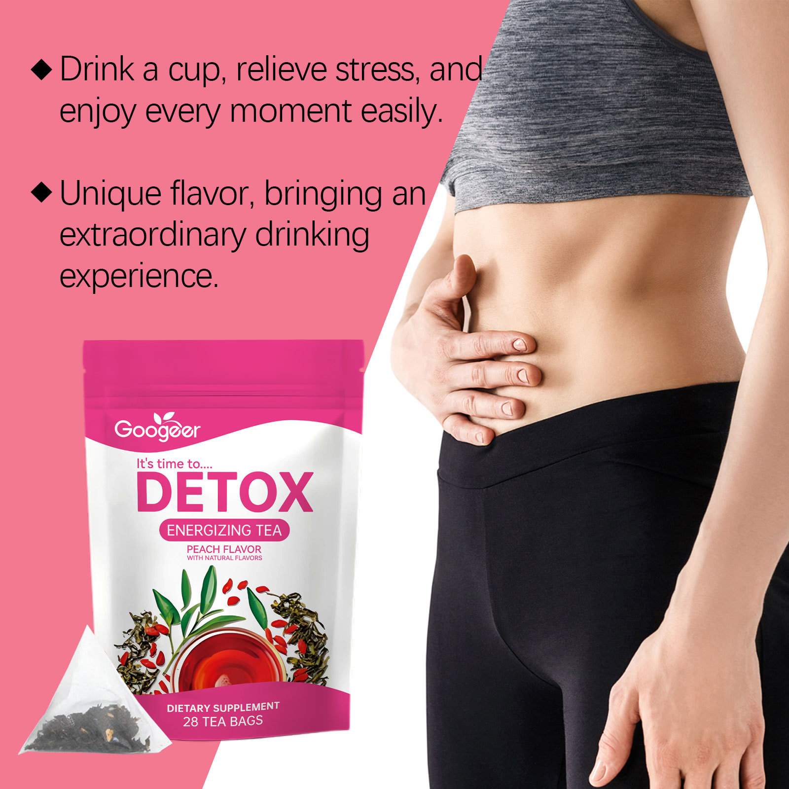ชาดีท็อกซ์ทำความสะอาดร่างกาย - - Herbal Wellness Tea บทวิจารณ์และราคา