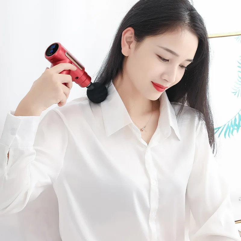 ปืนนวดขนาดเล็กแบบพกพา USB ชาร์ - Health Wellness บทวิจารณ์และราคา