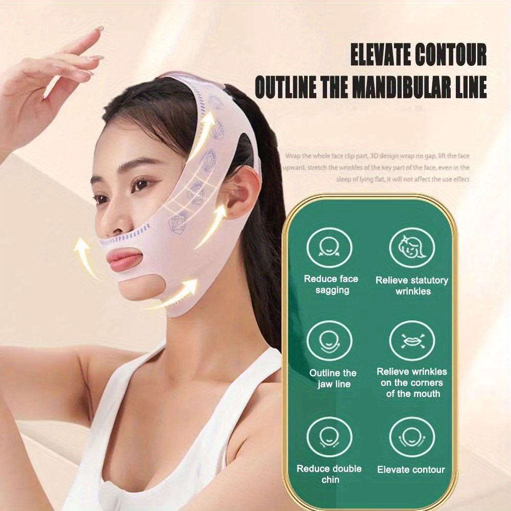 ผ้าพันหน้าเรียวกระชับรูปหน้า V - Health Wellness บทวิจารณ์และราคา
