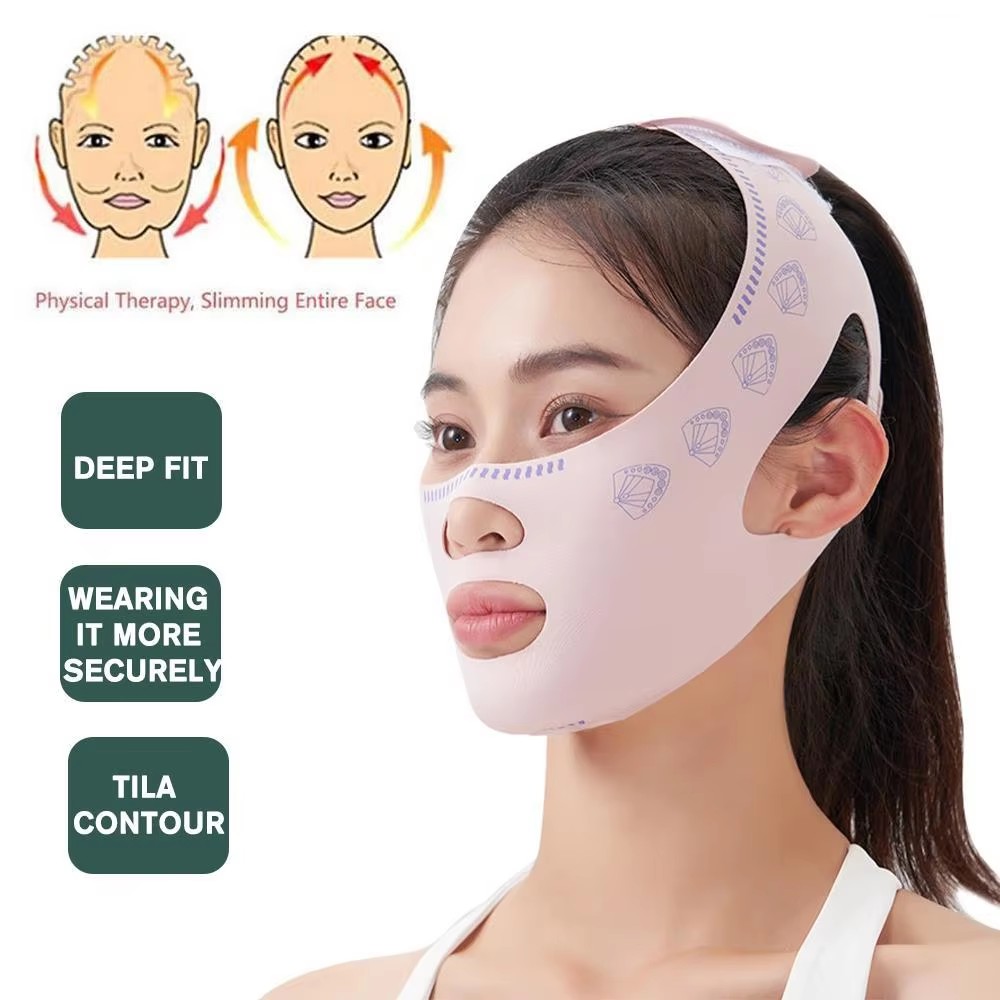 ผ้าพันหน้าเรียวกระชับรูปหน้า V - Health Wellness บทวิจารณ์และราคา