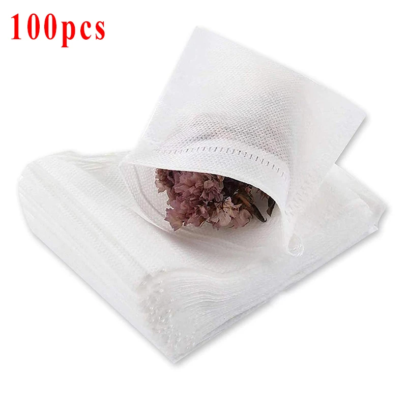 100pcs Disposable Teabags ผ้าไ - Herbal Wellness Tea บทวิจารณ์และราคา