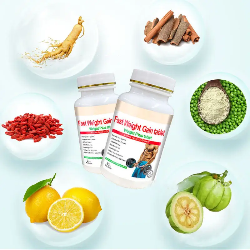 แท็บเล็ตกําไรน้ําหนักเร็ว 2 ขว - Herbal Weight Gain บทวิจารณ์และราคา